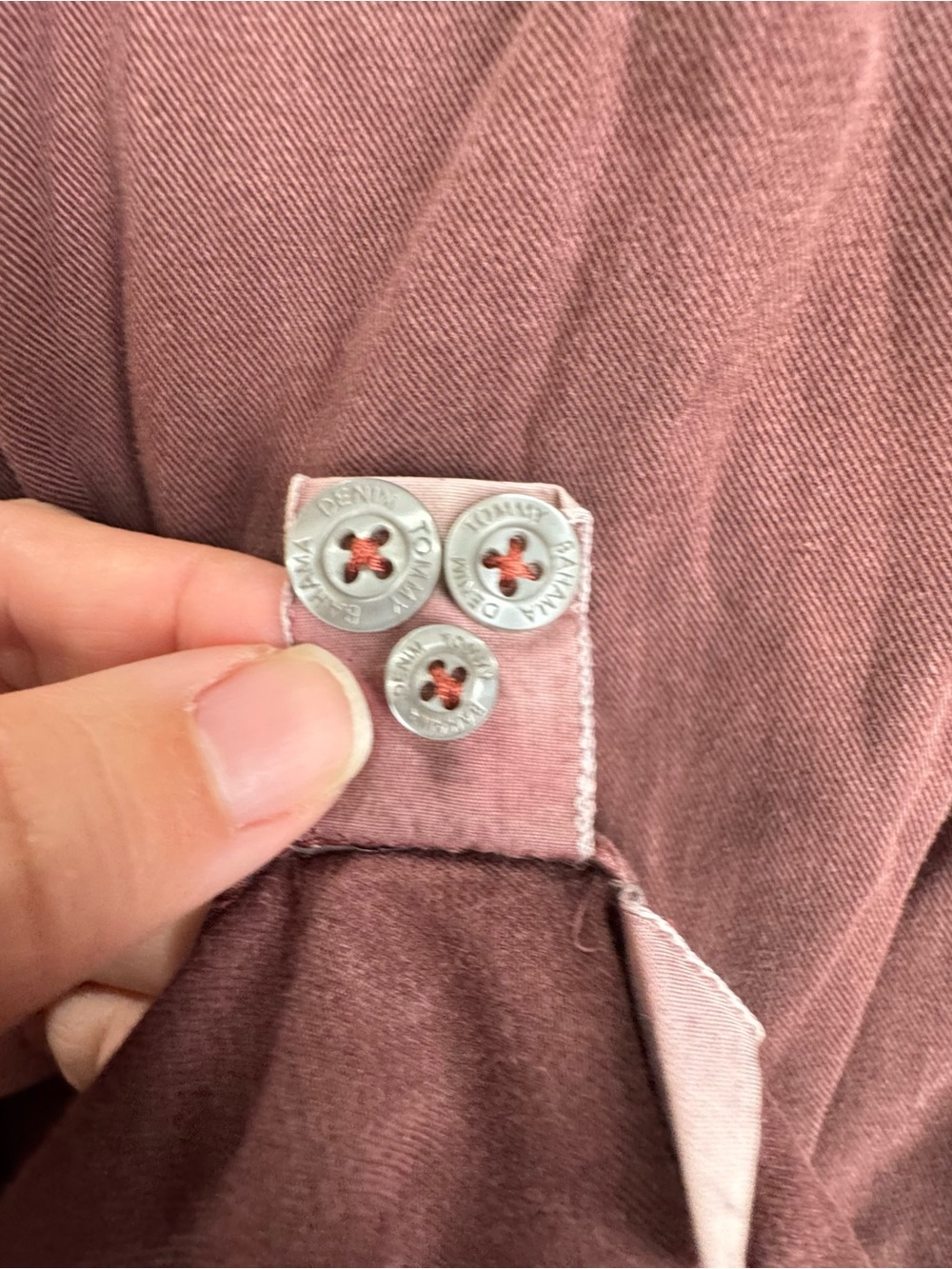 Tommy Bahama Rust-Brown Button-Down Shirt - Picture 5 of 7